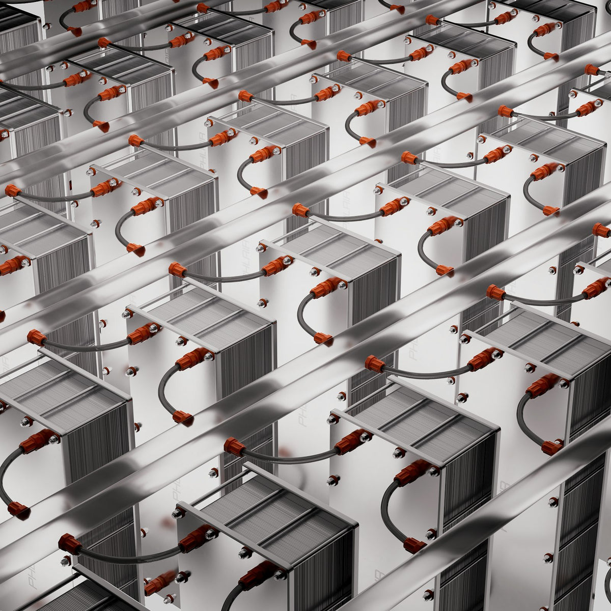 An assortment of battery cells