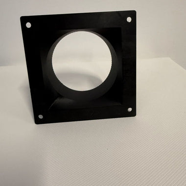 4 inch square base flange